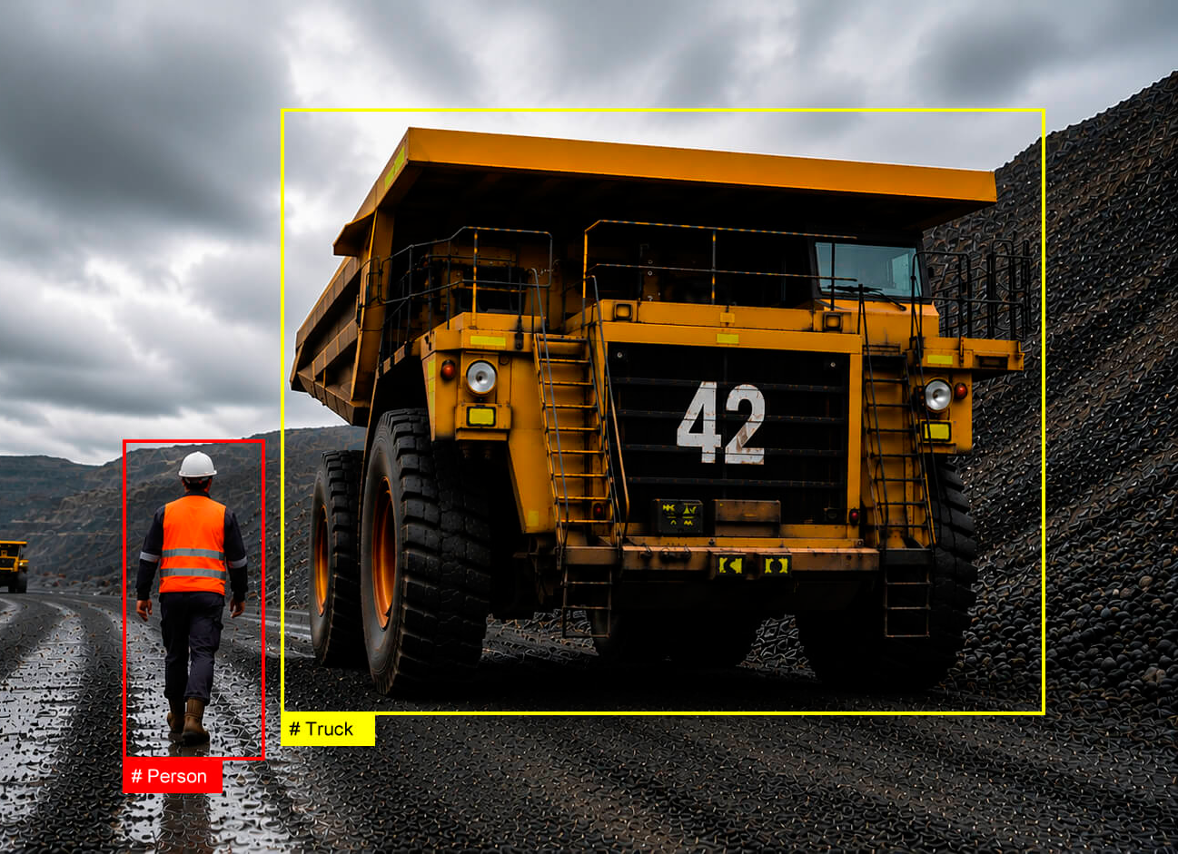 Object detection and tracking example